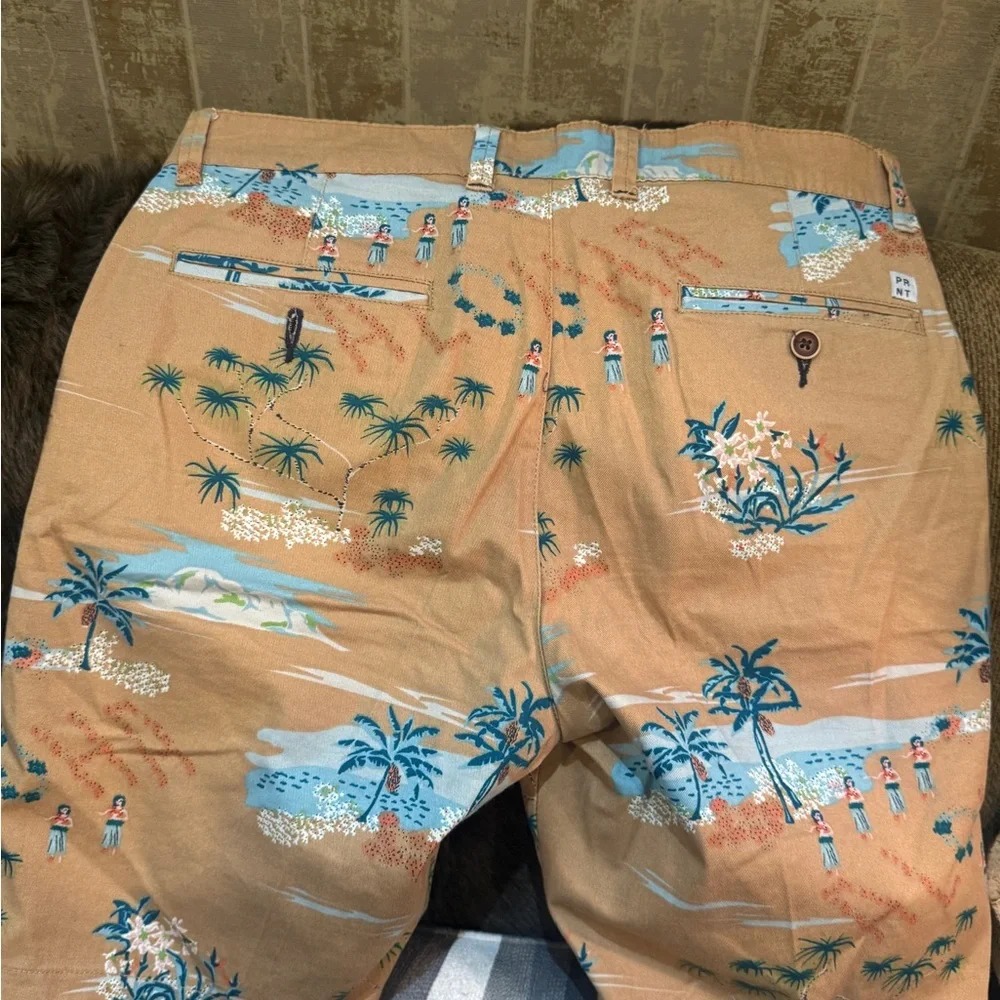 PRNDT‎ Aloha Tropical Print Shorts size 32